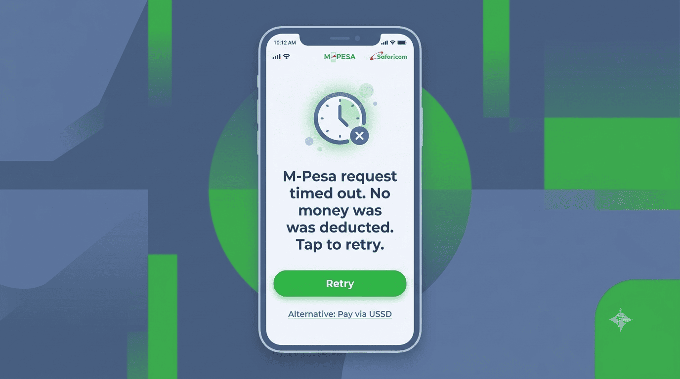 Why Your M-Pesa STK Checkout Is Silent About Failed Payments (And How to Tell the Customer Instantly)