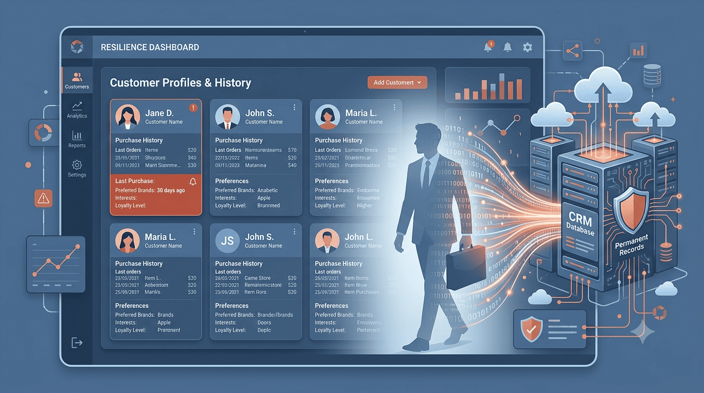 The "Manager Ameenda Na Wateja" (Manager Left With Customers) Risk: How a Dashboard Retains Customer Data