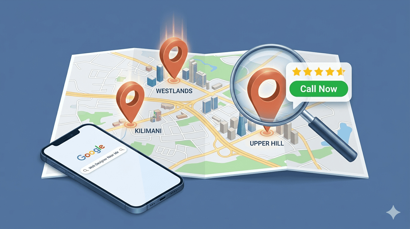 Local SEO for Kenyan SMEs: How to Rank for "[Service] Near Me" in Nairobi, Mombasa & Kisumu