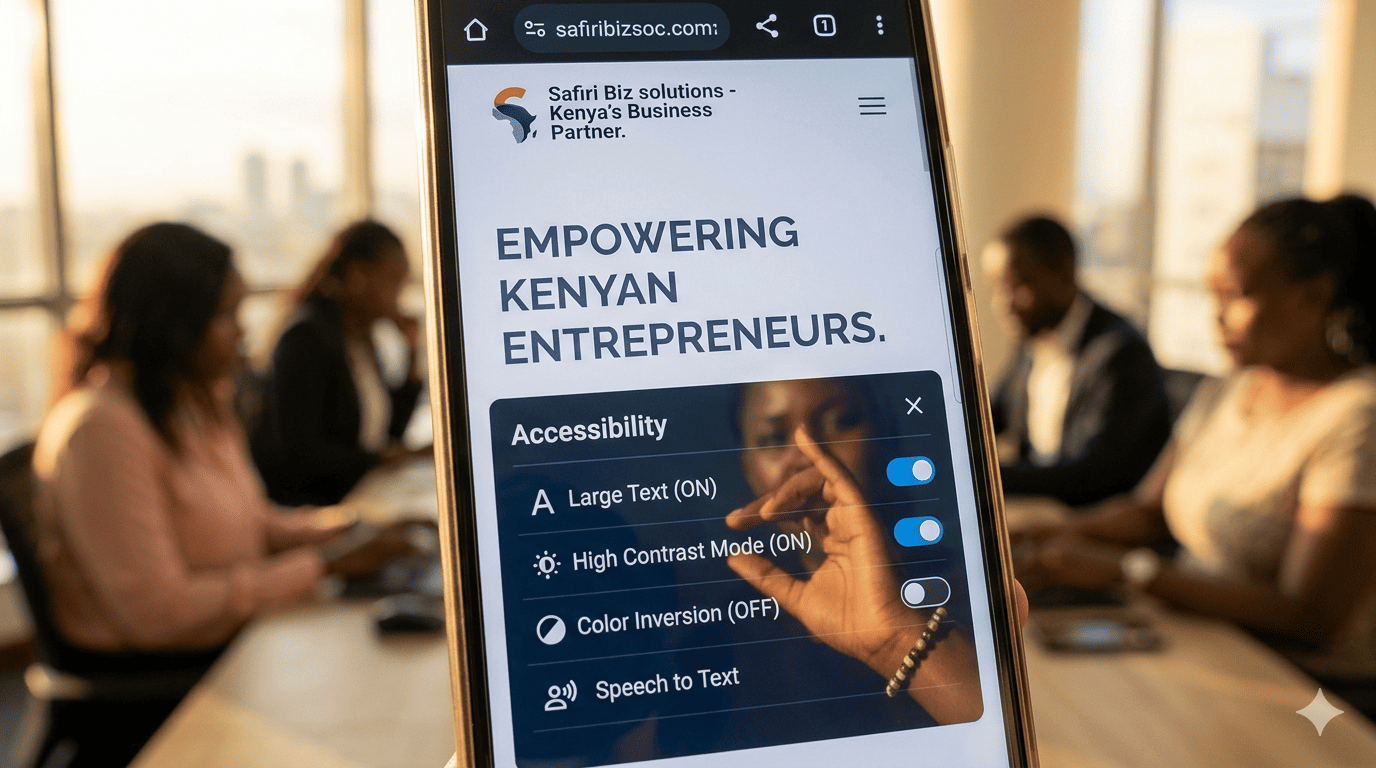 Website Accessibility & Inclusivity: Why Ignoring PWD Customers Is Costing Kenyan Businesses Revenue