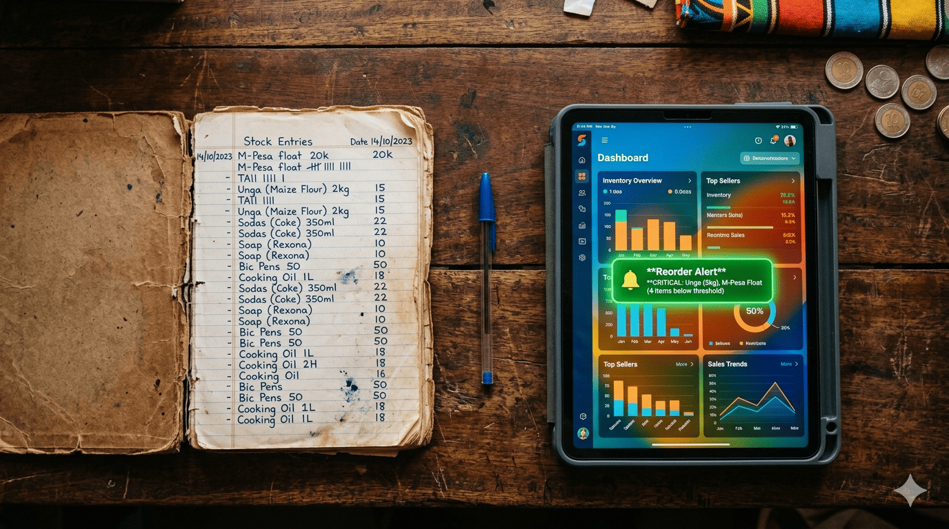 The Digital Stock Card: Replacing the Kalamu na Kitabu (Pen and Book) with Real-Time Inventory Control