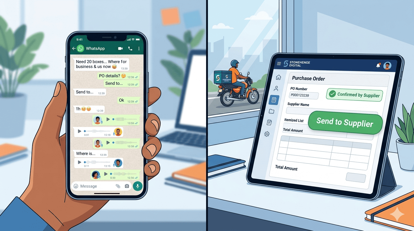 Automating Supplier Relationships: From WhatsApp Voice Notes to Structured Purchase Orders
