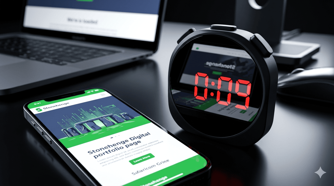 The 9-Second Rule: Why Your Kenyan Website Is Losing NGO Tenders Before It Even Loads