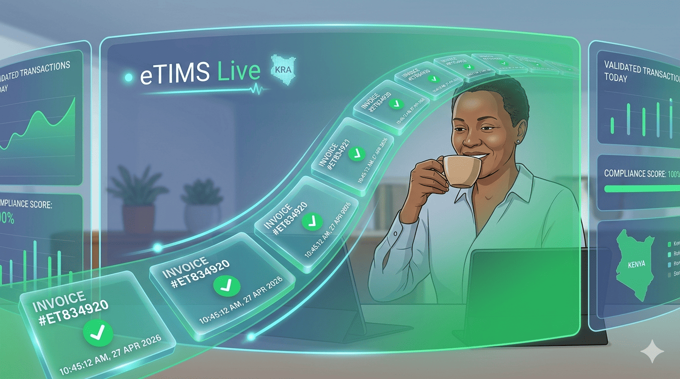 The KRA eTIMS Deadline Is Not a Suggestion: How a Business Dashboard Builds Your Audit Trail in Real Time