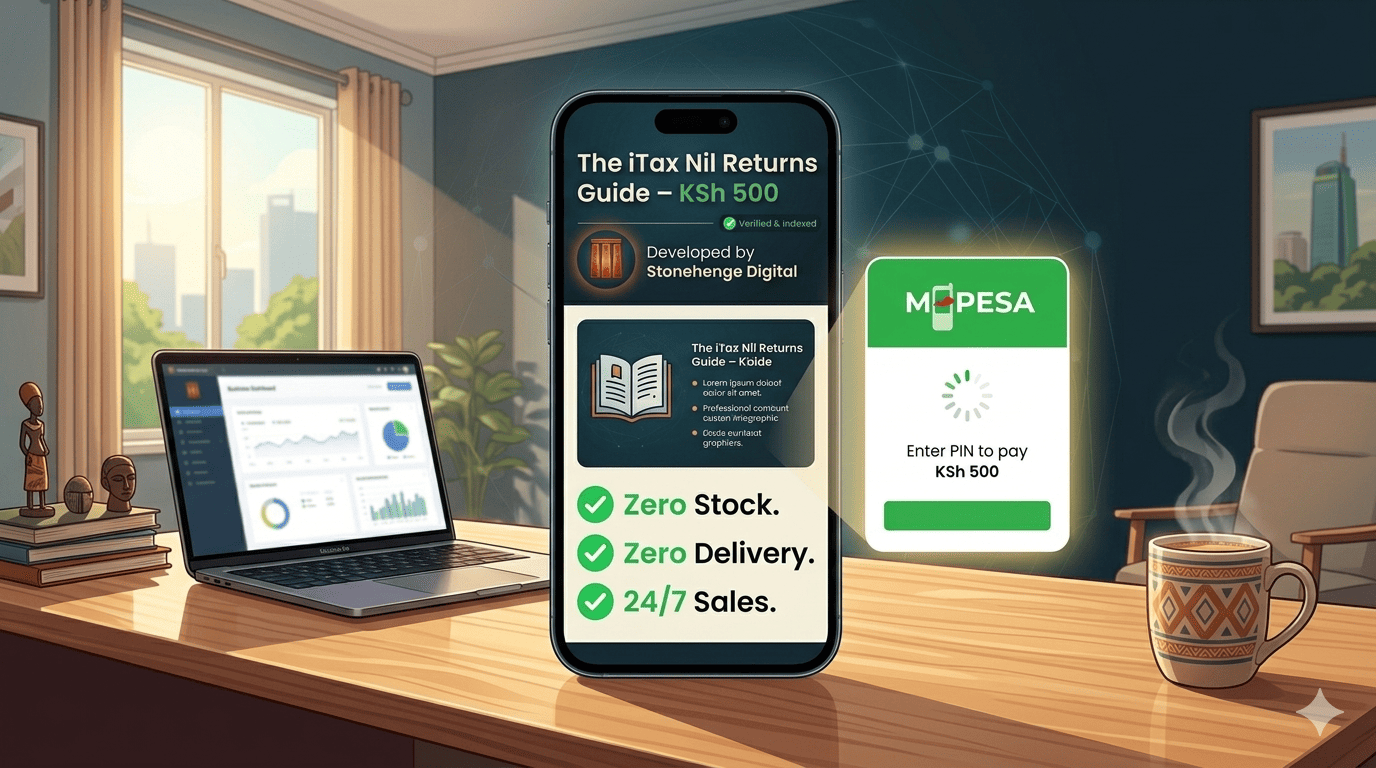 Your First KSh 100,000 Online: A 30-Day Roadmap for a Zero-Stock, M-Pesa-Powered Kenyan Digital Product Business