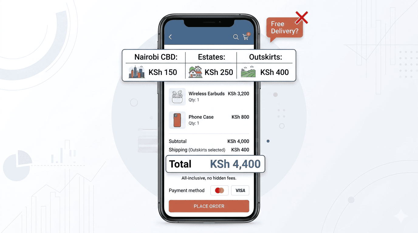The "KSh 100 Delivery Fee" Con: Why Your Free Shipping Offer Is Actually Losing You Money (And What to Do Instead)