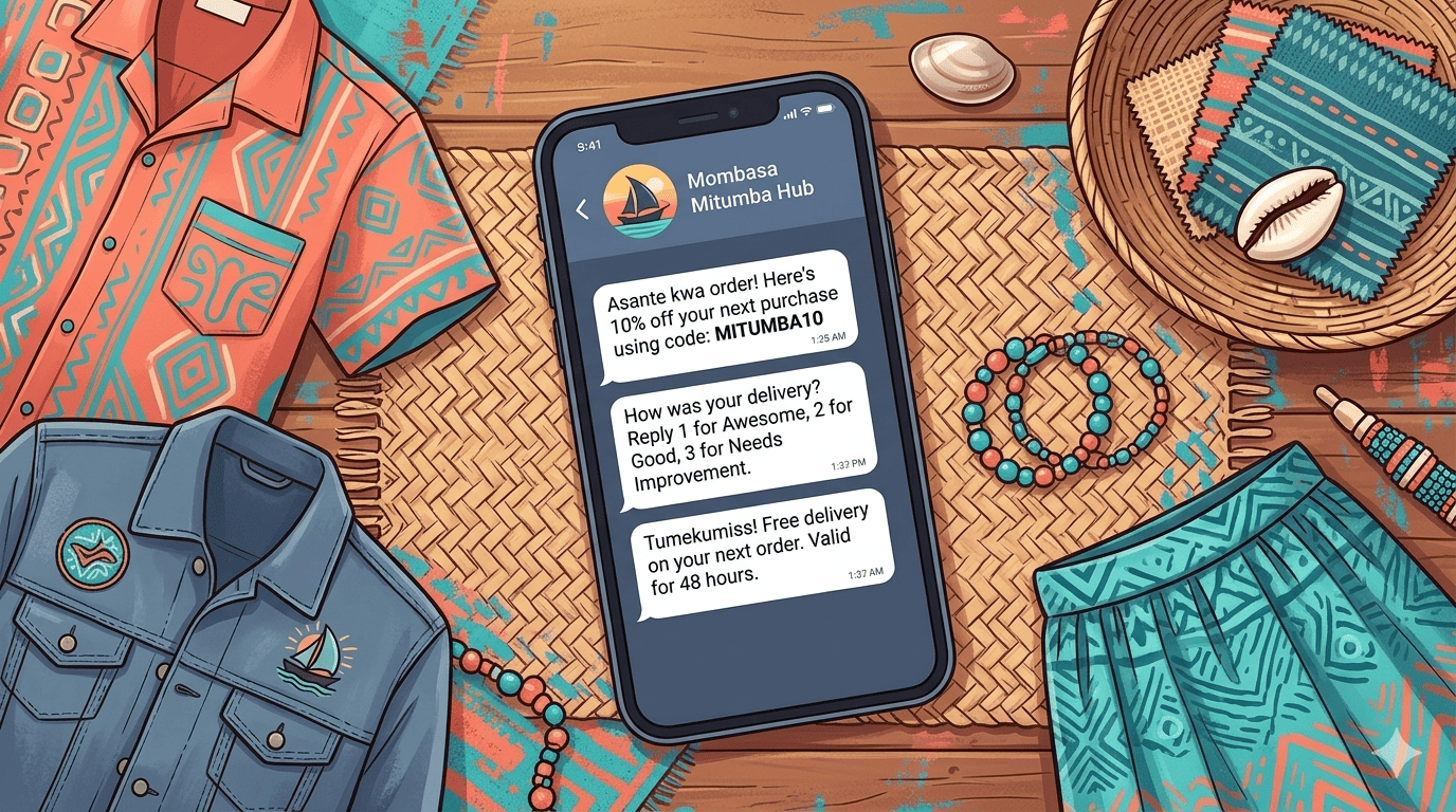 How a Mombasa Thrift Seller Got 40% Repeat Customers Using M-Pesa Receipts as a Remarketing Tool