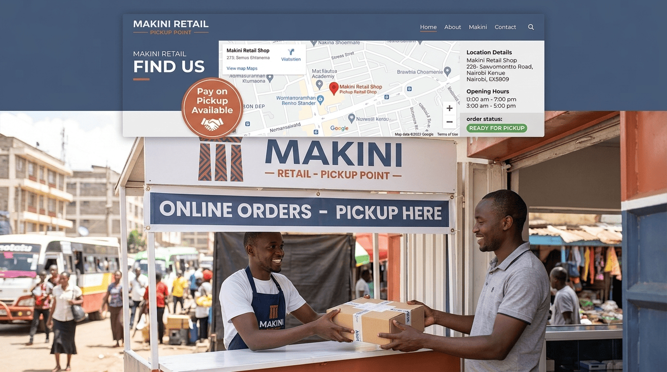 The "Nunua, Tupatane" Website: How a Physical Pickup Location Doubles Online Trust for Kenyan Shoppers