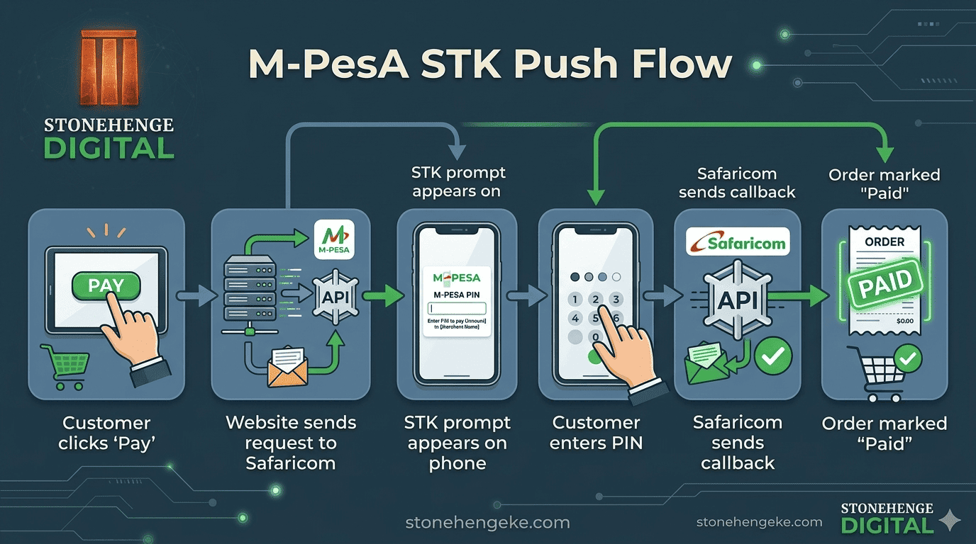 How to Integrate M-Pesa STK Push Into Your Website (A Beginner's Walkthrough)