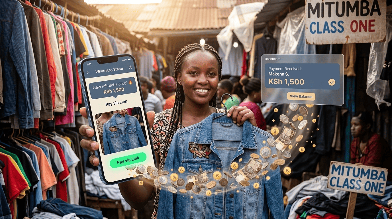 How a Thrift Seller in Toi Market Built a KSh 300K/Month Online Empire Using Only WhatsApp Status and an STK Push Link