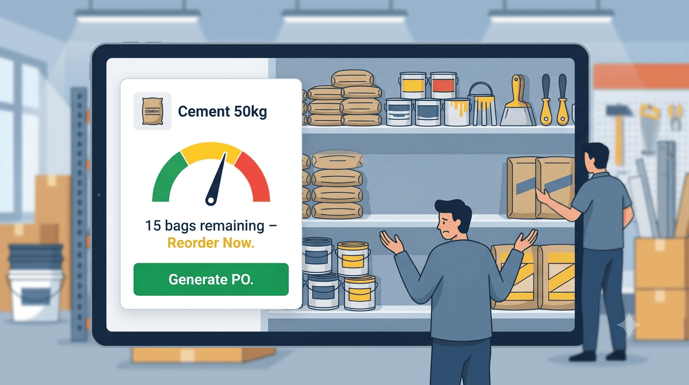 The "Hamna Kakitu" (No Loose Change) Inventory: How a Simple Reorder Point Alert in Your Dashboard Prevents the Embarrassment of Telling Customers "Imeisha"