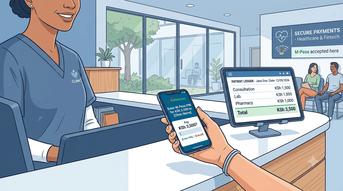 The "Tuma Pesa Kwa Hii Namba Ya M-Pesa Ya Daktari" Chaos: How Clinics Can Use a Dashboard to Track Patient Payments and Stop Billing Confusion